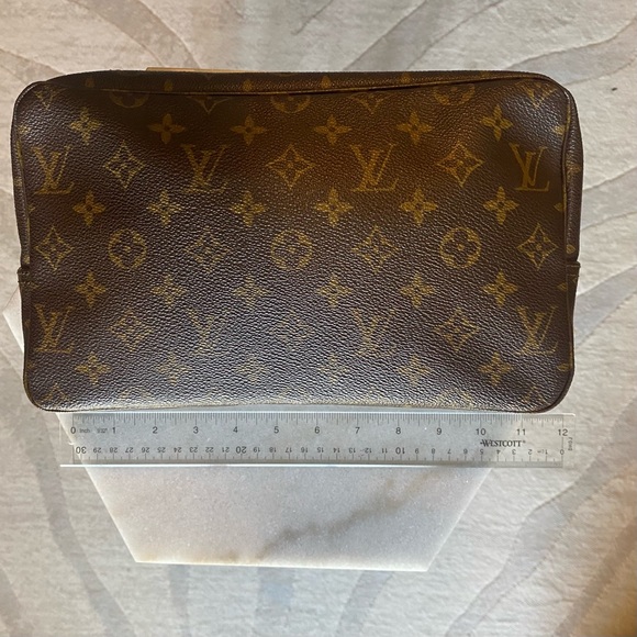 28 Louis Vuitton Monogram Trousse de Toilette Pochette Accessories Pouch - Picture 6 of 14